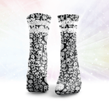 Calzini Teschio Glitter