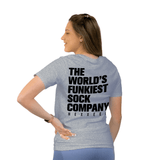 T-Shirt in Cotone Organico 'The World's Funkiest Sock Company'