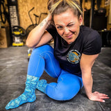 Calzini Fetta di Arancia Blu