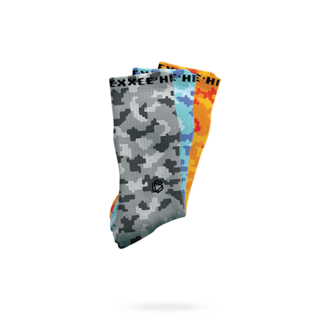 Pacchetto Halo Digital Camo (Grigio/Arancione/Blu)