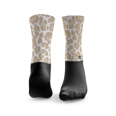 Calzini Leopardati Pastello Pro Performance