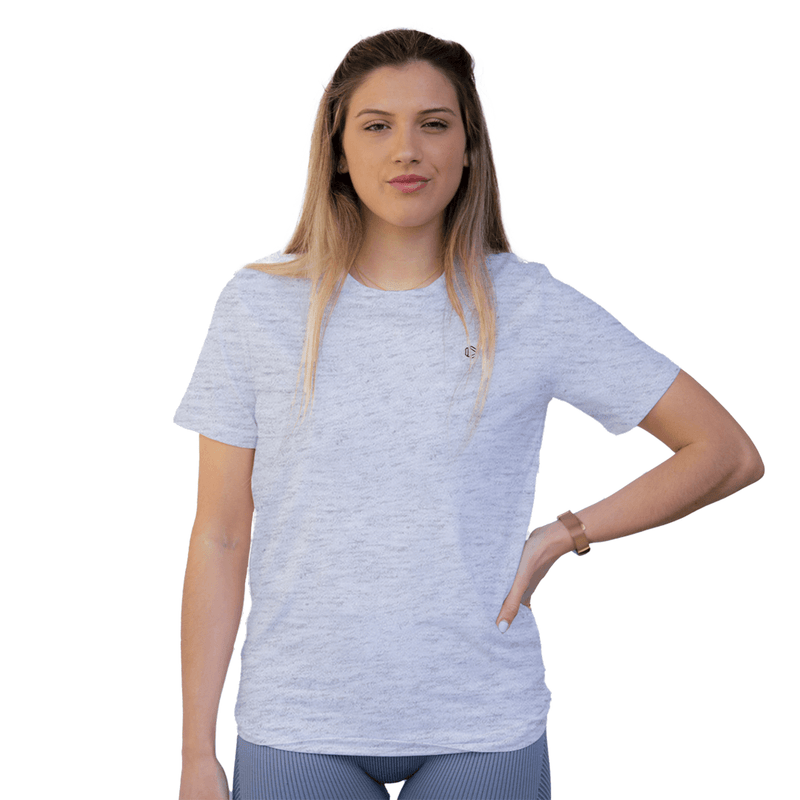 T-Shirt in Cotone Biologico con Logo HEXXEE