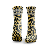 Calzini Stampa Leopardo Glitter