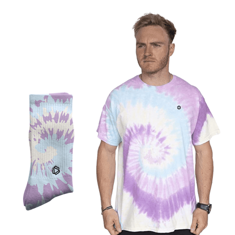 Combo T-Shirt & Calzino Vortice Pastello