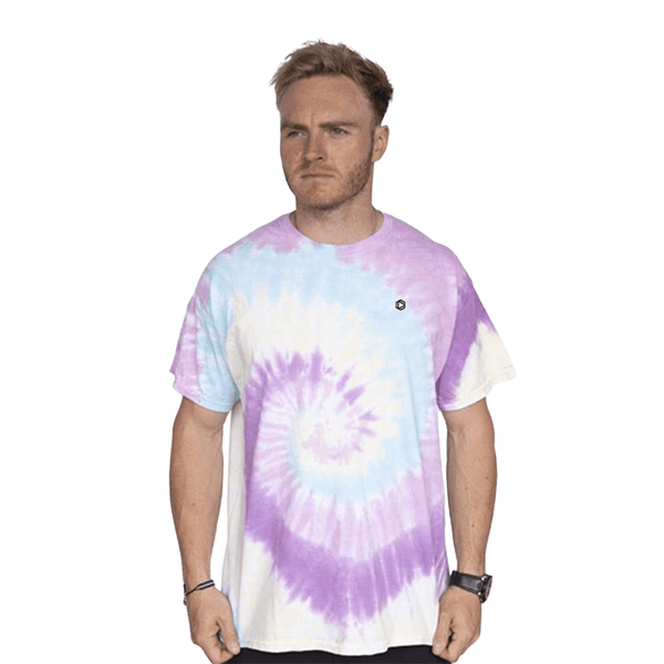 T-Shirt Tie-Dye Vortice Pastello