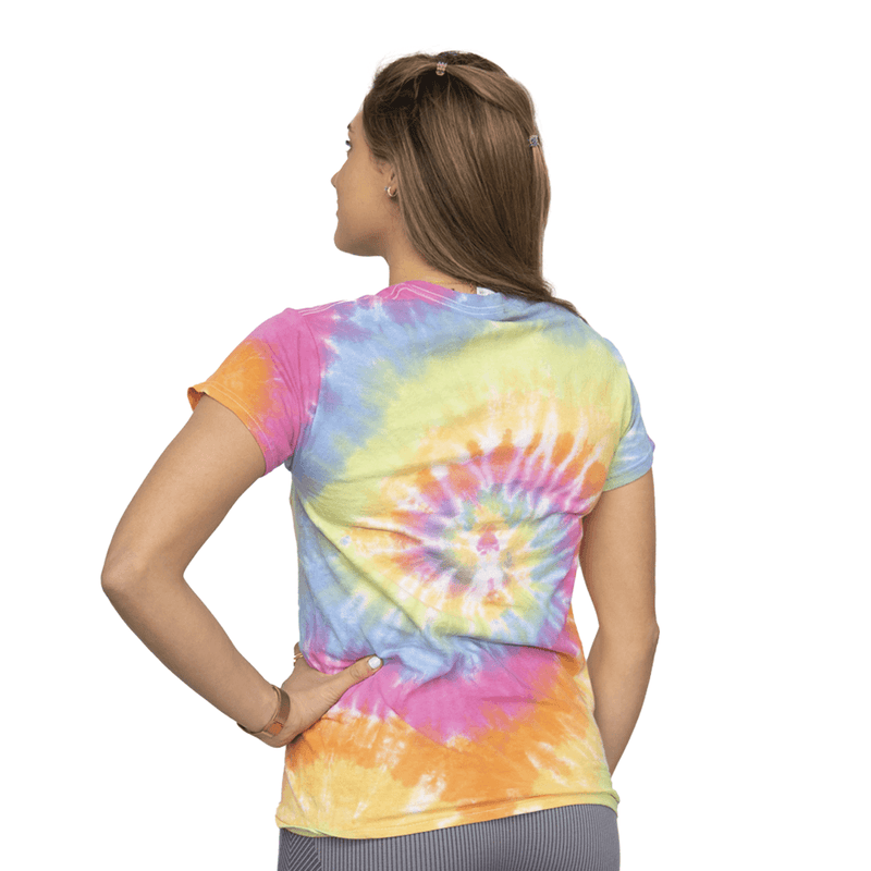 T-Shirt Tie-Dye Vortice Arcobaleno