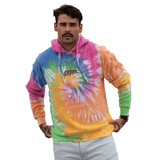 'Sketchy' Rainbow Swirl Hoodie