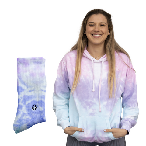 Combo Felpa & Calzini Tie-Dye