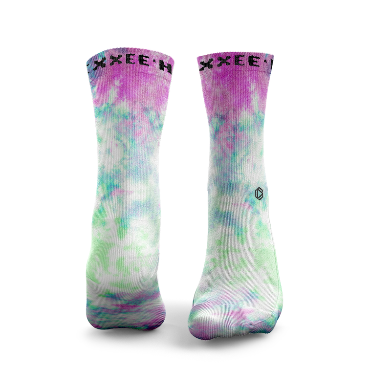 Confezione Halo Tie Dye (Rosa&Verde/Verde Mare/Viola&Blu Baby)