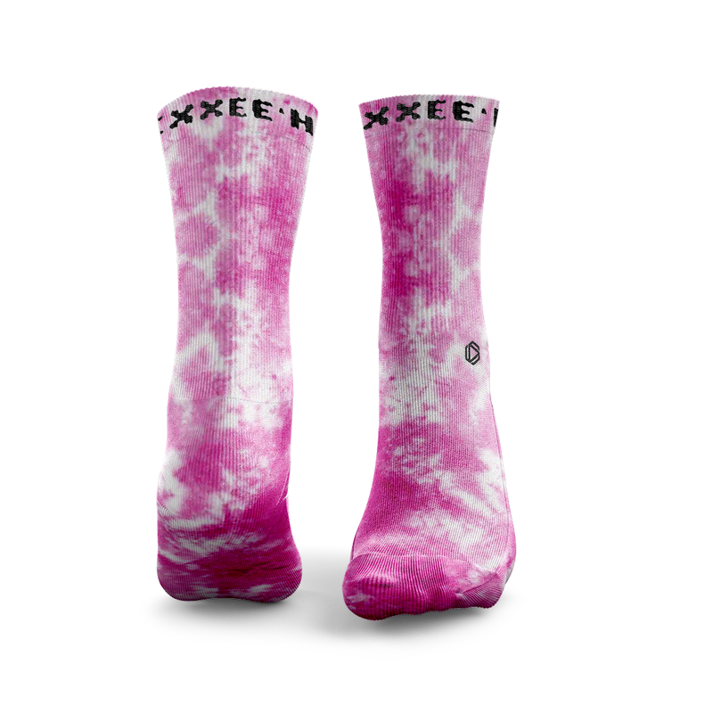 Confezione Halo Tie Dye (Rosa/Grigio/Viola)