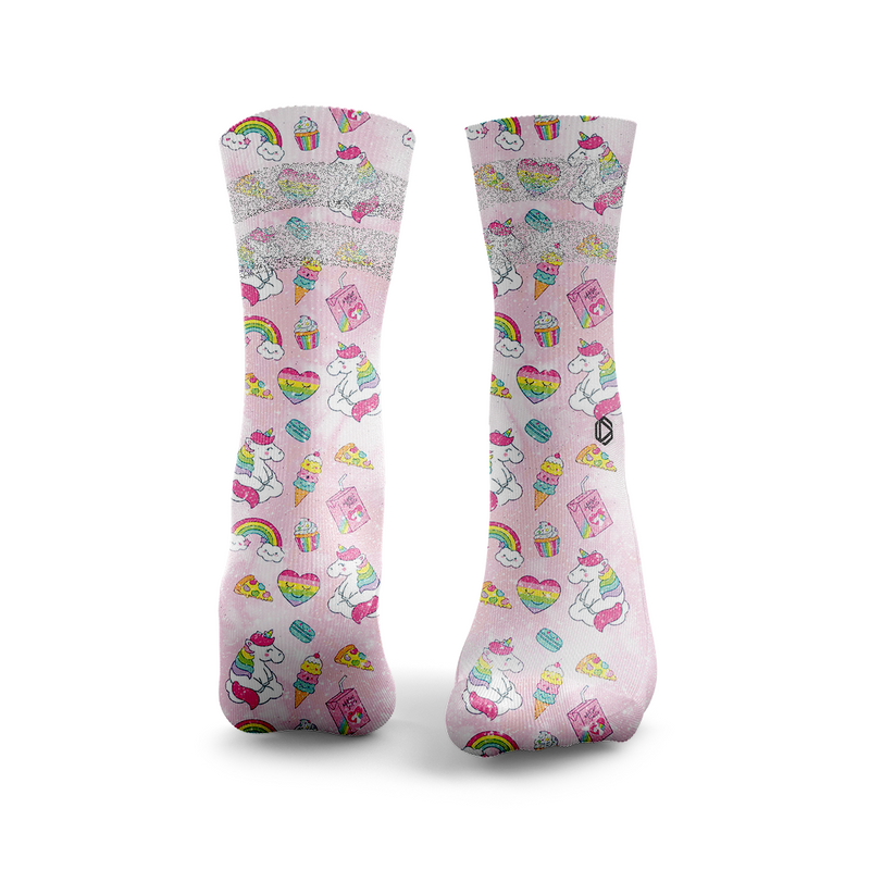 Calzini Unicorno Tie Dye Glitter